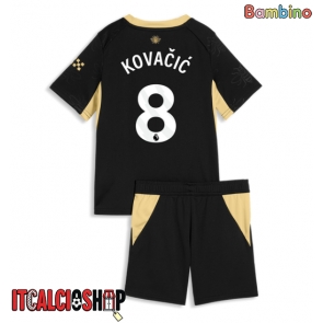 Manchester City Mateo Kovacic #8 Seconda Maglia Bambino 2026-27 Manica Corta (+ Pantaloni corti)